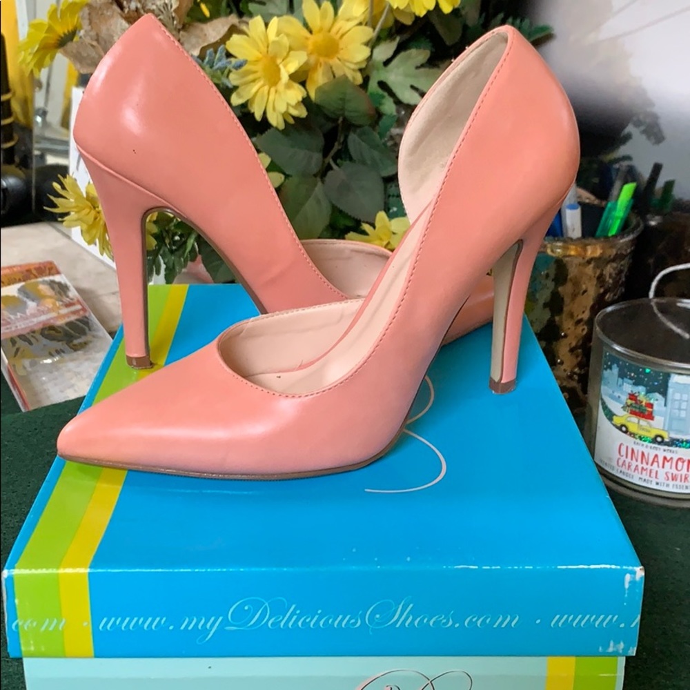Blush Pink Pumps